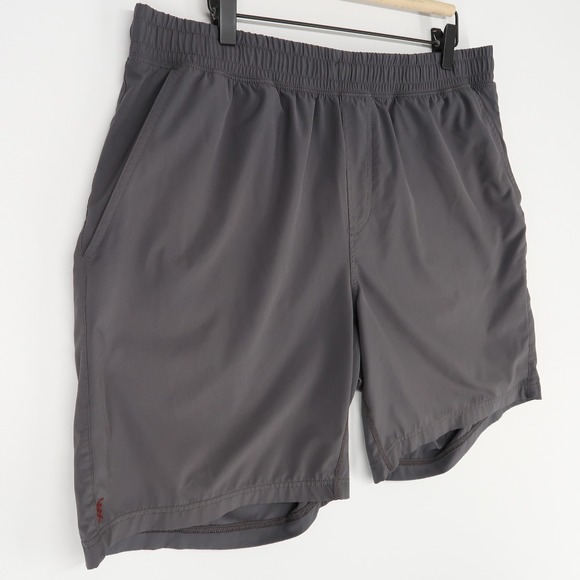 Rhone Mako Shorts Mens XL Gray Training Gym Athletic Linerless - Picture 2 of 11